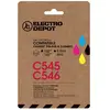 Cartouche D'encre Electro Depot Compatible Canon C 545/546 Noir Et Couleurs