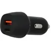 Chargeur Allume Cigare 51w Edenwood Usb A Et Usb C Noir