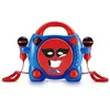 Merkloos / Sans marque Big Ben, Lecteur CD Portable met 2 Microphones My Billy (Rood/Blauw)