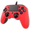 Manette de jeu - Nacon - Gaming Illuminated Compact Controller - Rouge - Filaire - PS4
