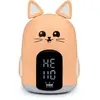 Bigben Kids Touch Réveil Veilleuse - Alarme Programmable avec 3 Sons - Intensité