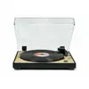 Thomson TT300 platine Tourne-disque entraîné par courroie Noir, Jaune