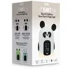 Réveil Veilleuse - Forme Panda Bao Blanc Et Noir Bigben Interactive