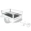 4 Rehausses De Ridelle Grillagées Pour Remorque Norauto Modular