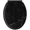 GELCO ABATTANT MARBRE NOIR - MDF FSC