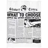 GELCO Rideau de douche Gazette 180 x 200 cm noir