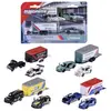 Majorette 8502003001 Racing Deluxe Trailer, 4 couleurs. - Rouler cool