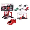 Pack 5 Véhicules Majorette Porsche Racing Tent