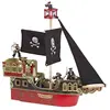 Papo - 60250 - Figurine - Bateau Des Pirates - Multicolore