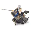 papo Le Monde Fantastique Prince Noir Au Dragon Et Son Cheval