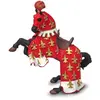 Papo Cheval du prince philippe rouge