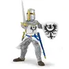 Figurine Chevalier Blanc à l'épée PAPO - Le Monde Médiéval - Pour Enfant dès 3 ans