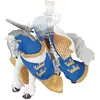 Figurine - Papo - Médiéval - Fantastique - Cheval Du Roi Arthur Bleu - 39952