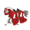 Papo- Cheval du Chevalier Griffon Le Monde Medieval Figurine, 39955