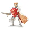 Figurine Roi Arthur rouge Papo