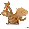 Figurine Dragon Or avec flamme - PAPO - LE MONDE ENCHANTE - Mixte - À partir de 3 ans