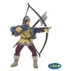 Figurine Archer Bleu PAPO - 8 cm X 10 cm - Pour Enfant dès 3 ans