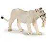 Papo - 50203 - Figurine - Animaux - Lionne Blanche avec Petit
