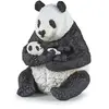 Figurine Papo Panda assis et son bébé