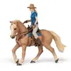 Papo - Cheval western et sa cavalière -