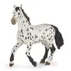 Figurine Papo Cheval Appaloosa Noir