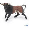 Figurine Taureau Brave - Papo - Animaux de la ferme - Marron - Pour enfant de 3 ans et plus