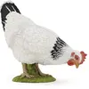 Figurine Papo Poule picorant Blanc