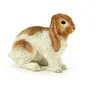 Figurine Papo Lapin bélier Marron