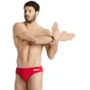 arena Homme Men's Team Swim Briefs Solid Slip de bain, Red-white, 70 EU