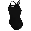 Maillot de bain 1 piece femme arena team swimsuit swim pro solid noir
