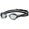 Lunettes de natation Arena Cobra Core gris bleu avec verres transparents