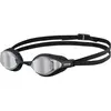 Lunettes de natation Arena Air Speed noir avec verres à effet miroir gris