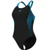 Maillot de bain 1 pièce dos v femme Arena Openings 008472-580 Noir 44