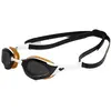 Lunette de natation arena cobra edge core swipe or   noir