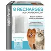 Distributeur Chat - Hamiform recharges au charbon actif   x8