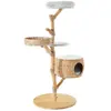 HAMIFORM-Hamiform Arbre à chat Azkara n°3 bois - H 155