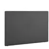 Tete de lit 150 cm gris 8 HEURES IRRESISTIBLE