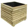 Bac à fleurs küb carré en pin - 169 l - 60 x 60 x 60,8 cm - Jardipolys