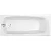 Baignoire rectangulaire en acrylique blanc Stil Up 150x70 cm Jacob Del...