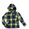 Peak Mountain Veste softshell imprimé fille Gaveny vert 12 ans