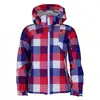 Peak Mountain Veste softshell imprimé fille Gaveny rouge 12 ans