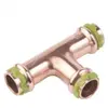 Raccord cuivre en T à sertir - Femelle - Ø 42 mm - Aalberts