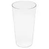 PUBLI EMBAL - Verres à bière plastique réutilisable - 60 cl - 5 unités