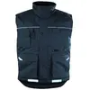 Coverguard - Gilet de travail matelassé sans manche ripstop - Noir 2XL - 56/58