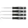 Lot de 4 pointe Var Argenté TU VADV57500