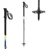 Batons de randonnee tsl outdoor tour carbon compact 3 cross twist jaune