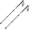 TSL Outdoor Hiking Carbon 3 Cross - Bâtons randonnée Black / Orange 72.5 - 140 cm