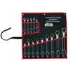 Jeu 14 Cles Cliquet Courbees 8 Drakkar Tools - 10829