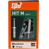 Spit Outillage Online - 50 Chevilles à frapper Hit M collerette plate 40 mm