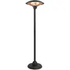 FAVEX Parasol Chauffant Électrique Milan Noir - Favex